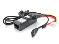 Переходник USB на IDE/IDE mini/SATA с БП 12V, BOX
