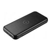 УМБ Choetech 10000mAh, 18W PD3.0/QC3.0, Wireless 10W, USB-C In/out, USB-A+Micro Li-pol чорна