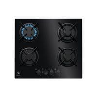 Варильна поверхня Electrolux газова на склі, 60см, чорний