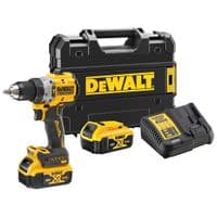 Дрель DeWALT 18V XR Li-Ion 5Ah, 90 Нм, 0-650/0-2000 об/мин., кейс TSTAK (DCD805P2T)