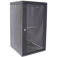 Шкаф настенный Hypernet 18U 19" 600x450 (WMNC-18U-FLAT-BLACK)