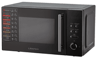 Мікрохвильова піч Liberton LMW-2084E Black, 700W, 20 л, звичайна, 5 рівнів потужності, управління цифрове, дисплей