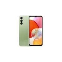 Смартфон Samsung Galaxy A14 Green, 2 Nano-SIM, 6.6" (2408x1080, PLS), Mediatek Helio G80 (8x2.0 GHz), Mali G52, 4GB, 128GB, microSD, 50/5/2Mp + 13Mp, 4G, WiFi, BT, NFC, Type-C, 5000 mAh, Android 13 (SM-A145FLGV)