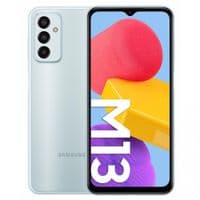 Смартфон Samsung Galaxy M13 (M135), Blue, 2 Nano-SIM, 6.6" (2408x1080, PLS), Exynos 850 (8x2.0 GHz), Mali-G52, 4Gb, 64Gb, microSD, 50/5/2Mp+8Mp, 4G, WiFi, BT, NFC, Type-C, 5000 mAh, Android 12 (SM-M135FLBU)