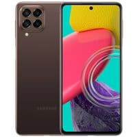 Смартфон Samsung Galaxy M53 5G, Brown, 6.7" (2408x1080, 120 Гц, AMOLED), Dimensity 900 (2x2.4+6x2.0 GHz), Mali-G68 MC4, 6Gb, 128Gb, 108/8/2/2Mp + 32Mp, 5G, WiFi, BT, NFC, Type-C, 5000 mAh, Android 12 (SM-M536BZND)