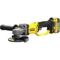 Шлифовальная машина Stanley FatMax, Li-Ion 18V, 2x4Ah, 9000 об/мин, d=125 мм, 2.66 кг, кейс (SFMCG400M2K)