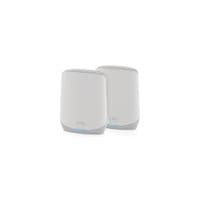 WiFi система NETGEAR Orbi RBK762S AX5400, WiFi 6, MESH, 3x GE LAN, 1x GE WAN, бел. цв. (2шт.), включен 1 год NETGEAR Armor