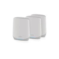 WiFi система NETGEAR Orbi RBK763S AX5400, WiFi 6, MESH, 3xGE LAN, 1xGE WAN, бел. цв. (3шт.), включен 1 год NETGEAR Armor
