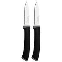Набори ножів TRAMONTINA FELICE black ніж д/овочей м/зубчатий 76мм 2шт (23491/203)