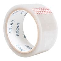 Скотч пакувальний Profi, 45 мм x 66 м, 40 мкм, прозорий