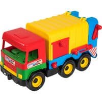 Спецтехника Tigres "Middle truck" мусоровоз желтый (39224)