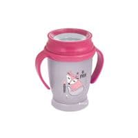 Поїльник-непроливайка Lovi 360 з ручками Junior Indian Summer Girl 250 мл (1/591new)