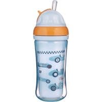 Поильник-непроливайка Canpol babies Авто двойная стенка с силиконовой трубочкой 260 мл (74/053)