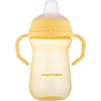 Поїльник-непроливайка Canpol babies з силіконовим носиком FirstCup 250 мл Жовта (56/615_yel)