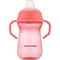 Поильник-непроливайка Canpol babies с силиконовым носиком FirstCup 250 мл Розовая (56/615_pin)