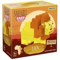 Конструктор Wader Baby Blocks Сафарі - лев (41503)