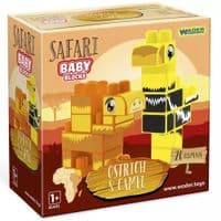 Конструктор Wader Baby Blocks Сафарі - страус & верблюд (41504)
