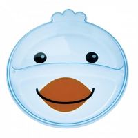 Тарілка дитяча Canpol babies Звірятка Бірюзова 2 відділення (74/005)