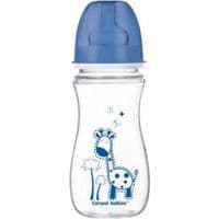 Бутылочка для кормления Canpol babies Easystart Цветные зверьки 300 мл Бирюзовая (35/204)
