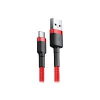 Кабель USB 2.0 AM-Type-C M, 2 м, (20V/3A), (60W) Червоний, CATKLF-C09 Baseus