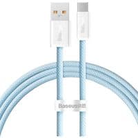 Кабель USB 2.0 AM-Type-C M, 1 м, (20V/5A), (100W) Dynamic Series Синій, CALD000603 Baseus