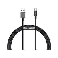 Кабель USB 2.0 AM-Type-C M, 1 м, (20V/3A), (66W) Superior Series Чорний, CATYS-01 Baseus