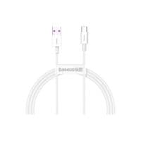 Кабель USB 2.0 AM-Type-C M, 2 м, (20V/3A), (66W) Superior Series Білий, CATYS-A02 Baseus