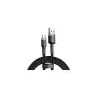 Кабель USB 2.0 AM-Type-C M, 3 м, (20V/3A), (60W) Сірий-Чорний, CATKLF-UG1 Baseus
