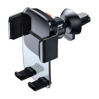 Автомобільне кріплення для смартфона 4.7-6.7" Easy Control Clamp Gravity (На решітку) Чорний