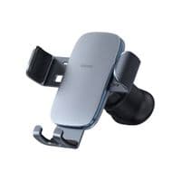 Автомобильный крепеж для смартфона 4.7-6.5" Metal Age2 Gravity(На решетку) Baseus Серый