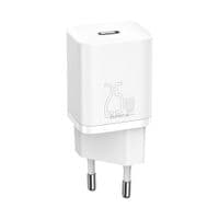 Зарядний пристрій 1xUSB 25W (USB-C) Білий Baseus