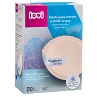 Вкладыш для бюстгальтера Lovi Discreet Elegance лактационные прокладки 20 шт. бежевые (19/610)