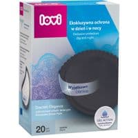 Вкладыш для бюстгальтера Lovi Discreet Elegance лактационные прокладки 20 шт. черные (19/611)