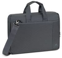 Сумка для ноутбука 15.6" RivaCase Central, Grey, поліестер, 395x295x70 мм (8231)