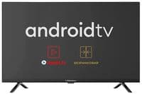 Телевизор 32" Liberton LTV-32H02AT, LED, HD, 1366x768, 60 Гц, Android, DVB-T2/С, 3x HDMI, USB, VESA 200x200