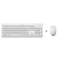 Комплект бездротовий HP 230 Wireless Mouse and Keyboard Combo, білий