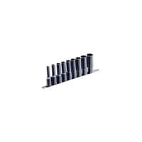 Набор головок Toptul длинных торцевых, на планке 1/2" 9шт. 8-22мм (GAAQ1605U)