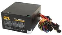 Блок питания GTL 400W, 120mm, 20+4pin, 1x4pin, SATA х 2, Molex 2x4pin, кабели немодульные (GTL-400-120)