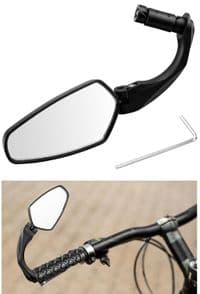 Дзеркало велосипедне Neo Tools з кронштейном, універсальне, протиосколкове, діаметр монтажу 16-22мм, 0.09кг