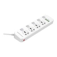 Фильтр питания ProLogix Premium (PR-SC4408W) 4 розетки, 4 USB, 2 м, белый