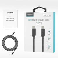 Кабель Choetech USB Type C - USB Type C, 2м (XCC-1036)