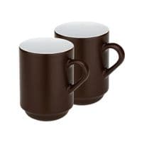 Набор чашек Kela Mattia 300 мл 2 шт Brown (12758)