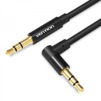 Кабель Vention Audio 3,5 мм M - 3,5 мм M, 0,5 м, Черный (BAKBD-T)