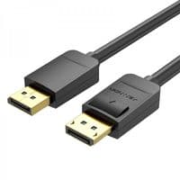 Кабель Vention DisplayPort-DisplayPort, 1,5 м, v1.2, черный (HACBG)