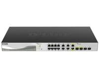 Коммутатор D-Link DXS-1100-16TC 12x10GBaseT, 2x10GBaseT/SFP+ Combo, EasySmart