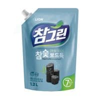 Средство для ручной мойки посуды Lion Chamgreen Древесный уголь запаска 1.2 л (8806325604938)