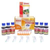 Комплект перезаправочных картриджей WWM Canon TS8040/9040/MG7740 (RC.CLI472ARC)