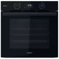 Духовой шкаф Whirlpool электрический, 71л, A+, дисплей, конвекция, телескопические направляющие, пара, черный