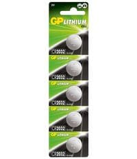 Батарейка GP Batteries CR-2032 bat(3B) Lithium 5 шт
