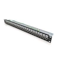 Патч-панель 19" 24хRJ-45 FTP 1U cat.6A, w Organizer Pipo (PP247191UFTP)